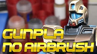 How to hand paint Gunpla: Painting gradation without an airbrush