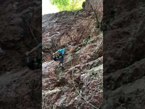 赤岩青巌峡 ダイナマイト・ボンボン 5.12b