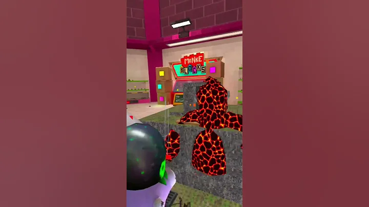 Trapping kids in monkey block🤑😂 #gorillatag #gorillatagandthishappened #vr  #funny