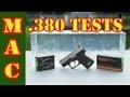 Testing the .380 for Self Defense