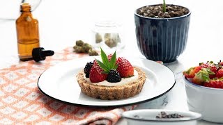 CBD-Infused Kahlua Cheesecake Tart With Scientist-Turned-Chef Chris Yang | Like A Chef