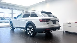Exclusive Look: Fully Equipped White Audi A4 Allroad 2024 Competition Package