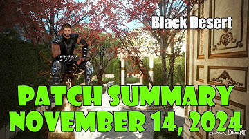 [Black Desert] AMAZING Life Skill Events, Class Buffs, and Events! | Patch Notes Overview