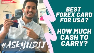 #AskYudiJ Ep.3| Best Forex card? Cash for USA? OPT Rules? Scope in Business Analyst?