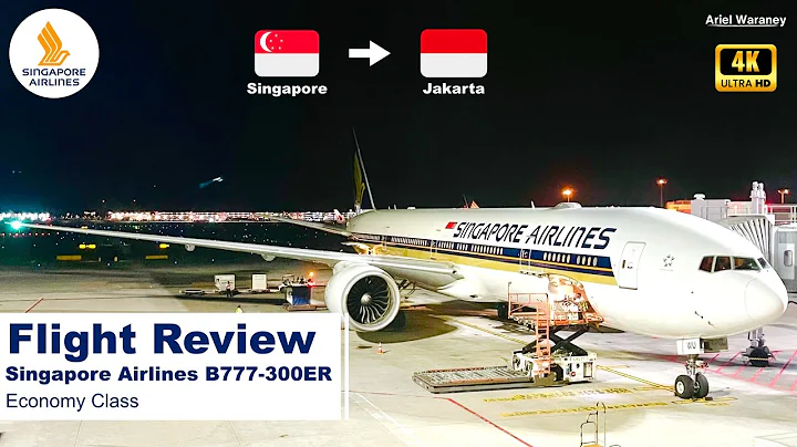 SINGAPORE AIRLINES FLIGHT REVIEW Boeing 777-300ER Singapore to Jakarta in Economy Class | SQ968