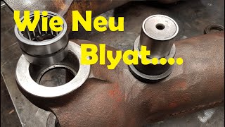 Restauration Allradachse #Teil 3 Achsschenkel reparieren | Fendt Farmer 108s | DIY | BPW Achse