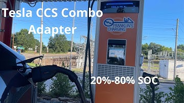 Tesla CCS Combo Adapter: Charging 20%-80% | The EV Geek