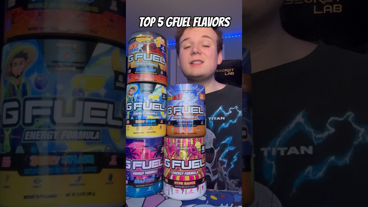 Top 5 GFUEL Flavors 2024