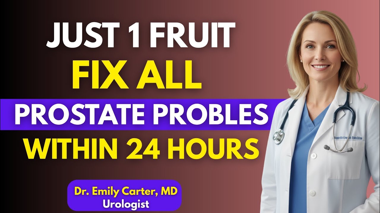 Urologist Reveals: Eat This Fruit to Shrink Your Enlarged Prostate Naturally