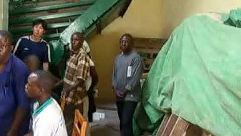 DCS automatic bagging scale onsite training in Uganda 3