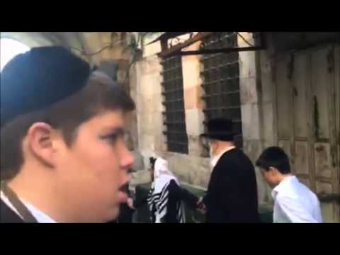 Jews Dancing In The Arab Shuk   Credit Dovi Meyer