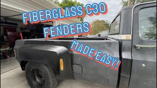 Chevy c30/GMC Dually Fenders Makeover!
