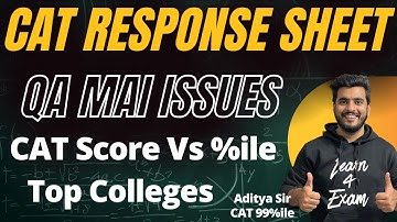 CAT Response Sheet Errors? Don’t Panic — Do This Now