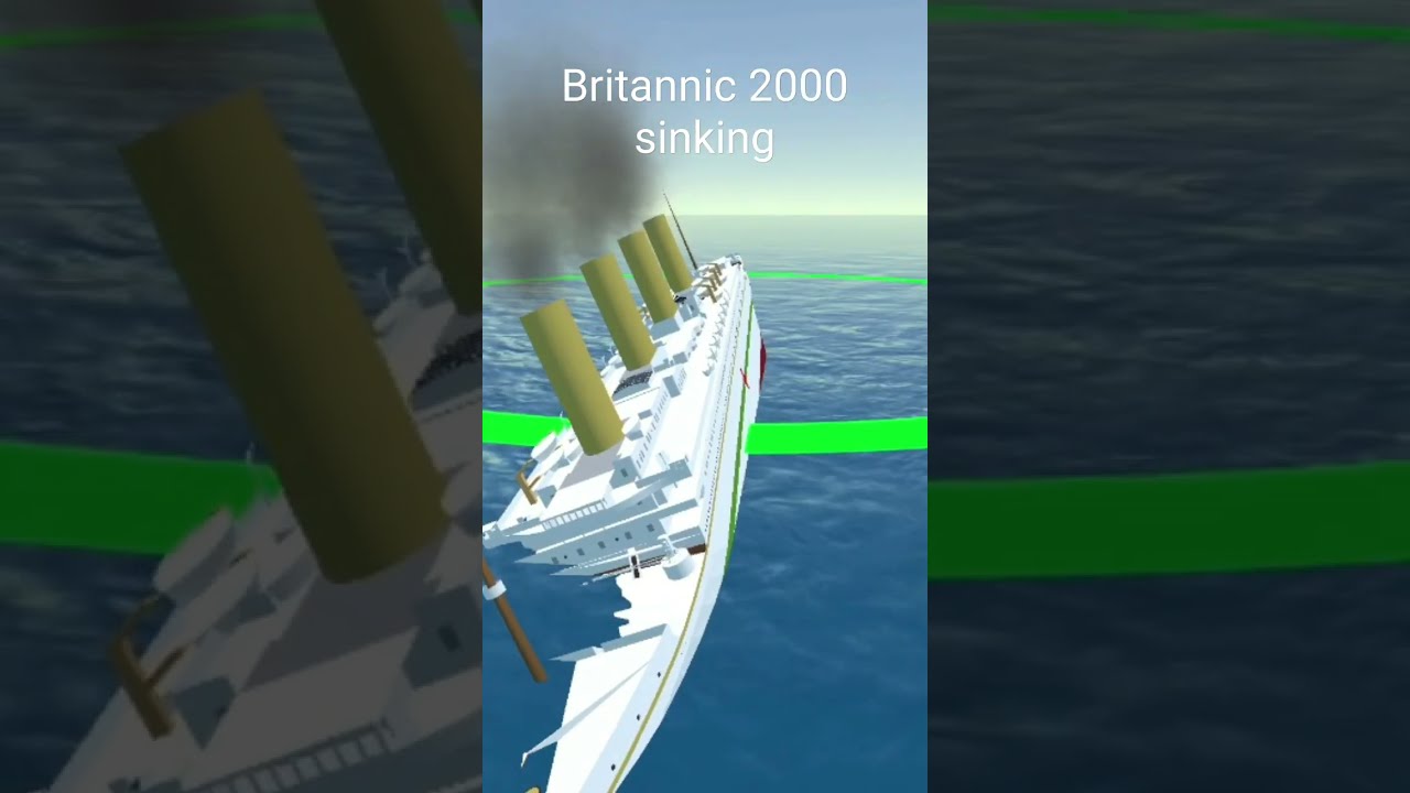 Hmhs Britannic 2000 Sinking Movie