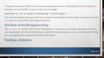 Solving Navigation Issues for Logging Out in React Native Apps: Troubleshooting Guides