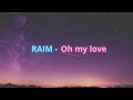 Raim Oh my love | Қазақша караоке