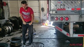 Semi Trailer DOT bumper repair #dot #bumoer #welding by Valeriu Moscalu 537 views 3 months ago 30 seconds