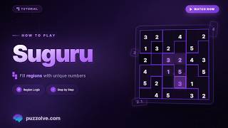 How to Play Suguru | Learn the Rules in Under 1 Minute