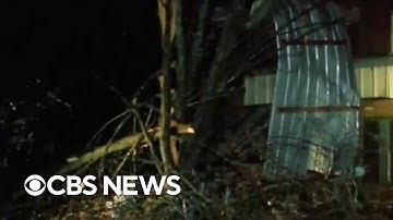 Deadly tornadoes sweep across the South, creating trail of destruction