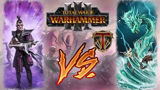 Playing Slaanesh Like DARK ELVES! Slaanesh vs High Elves - Total War Warhammer 3 screenshot 4