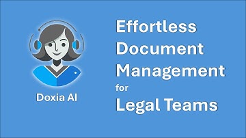 Revolutionize Your Legal Workflow with Doxia AI