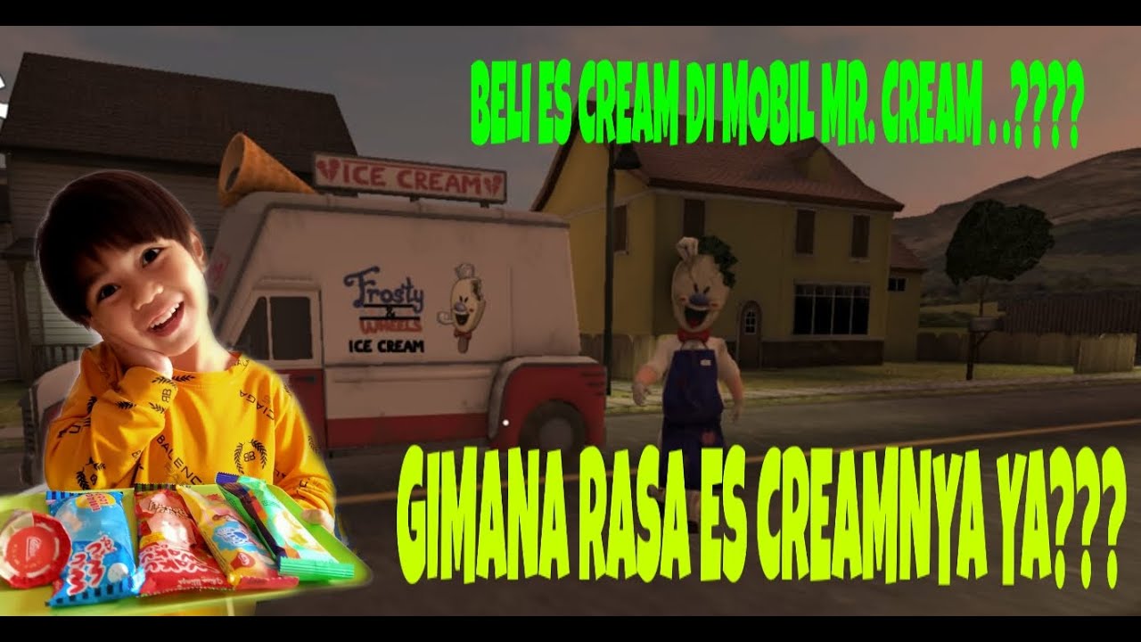 Borong es  krim  di mobil  Mr Cream YouTube