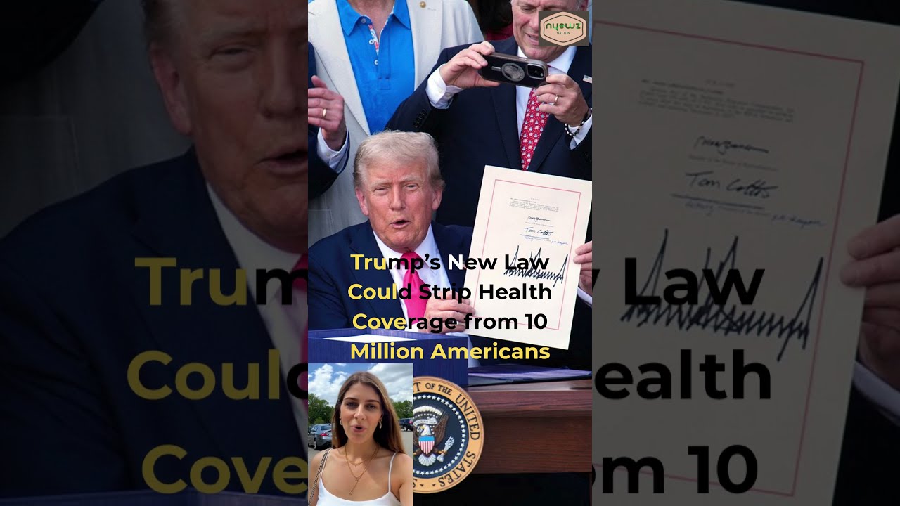 Trump S New Law Could Strip Health Coverage From 10 Million Americans Uspolitics Latestnews