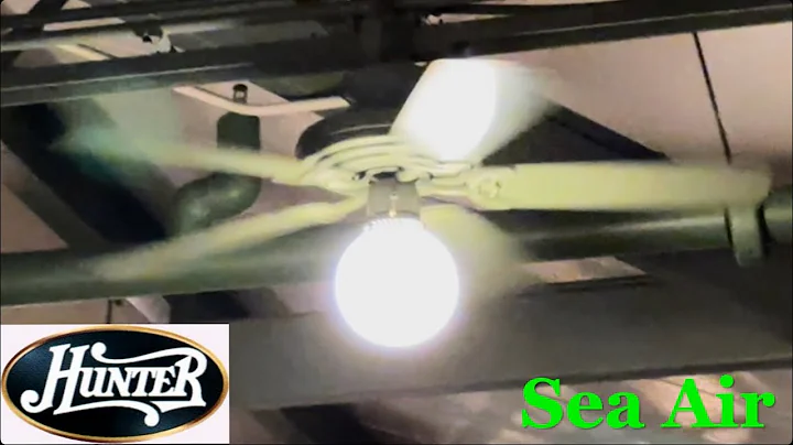52” Hunter Sea Air ceiling fans (2025 Remake)