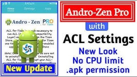ANDROZEN PRO NEW UPDATE 2021 RELEASED || ANDROZEN WITH ACL SETTINGS || UPDATE BY TIZEN SAVER