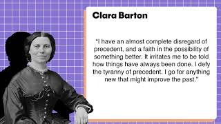 Women’s History Month Spotlight: Clara Barton
