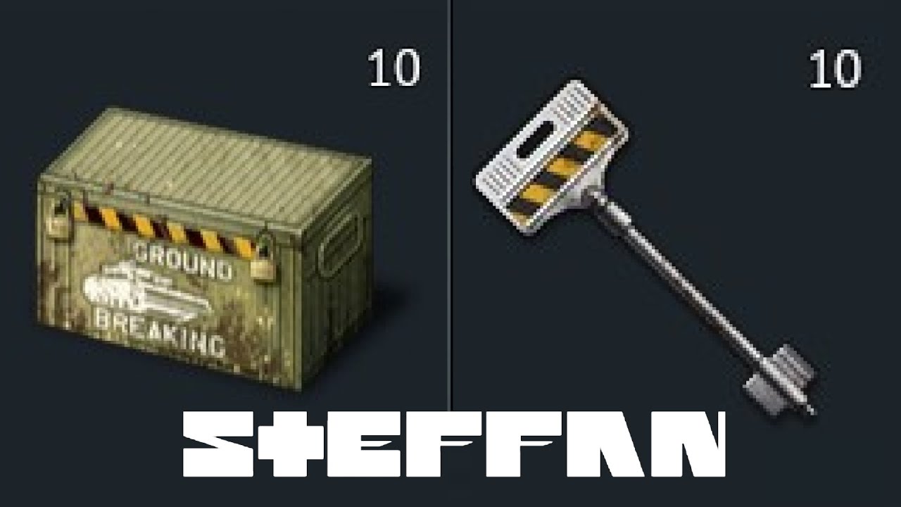 Open 10 Ground Breaking Chest (for 30$) in War Thunder