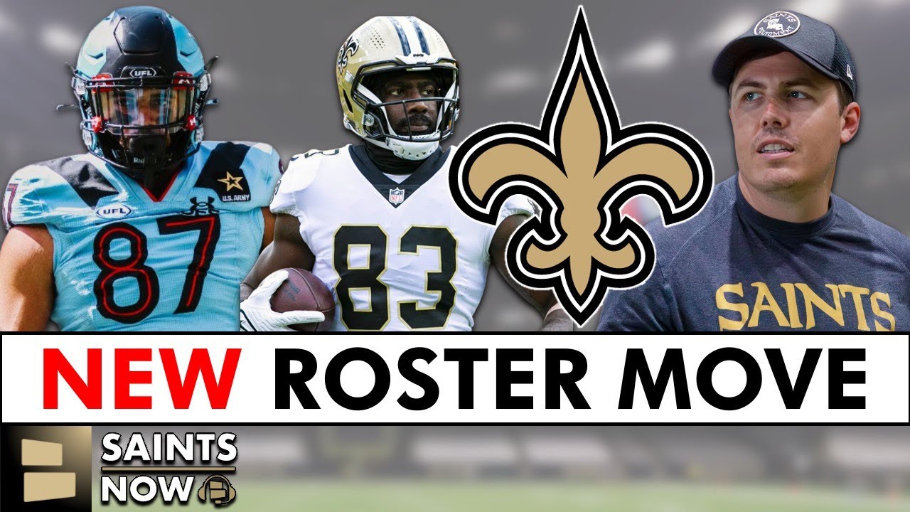 NEW ROSTER MOVE 🚨 New Orleans Saints SIGN Offensive Weapon - YouTube