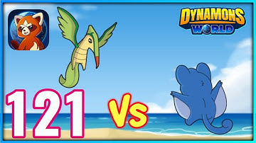 WINGER Vs. AVIATOS in Winterdale | Dynamons World - Gameplay Walkthrough – Part 121 (iOS, Android).