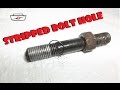 Quickly Fix a Stripped Aluminum Bolt hole copper wire trick sixtyfiveford