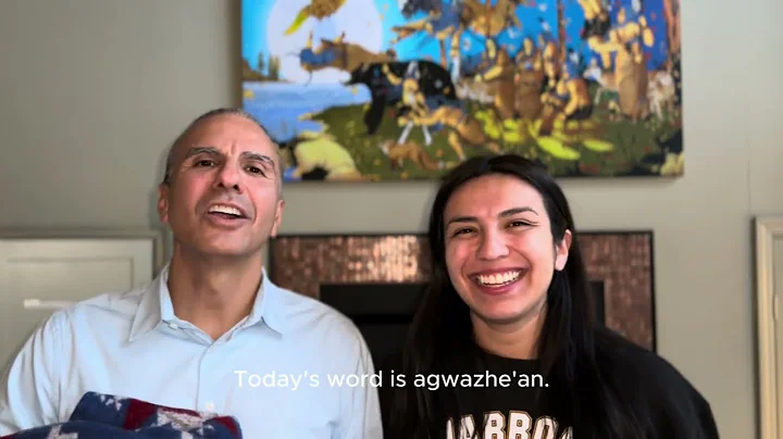 Agwazhe'an = A cover (Ojibwe Word of the Day)