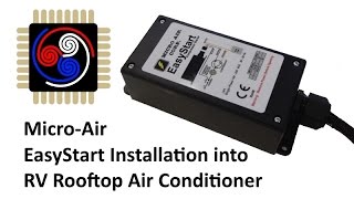 MicroAir EasyStart Soft Starter Installation into RV Rooftop Air Conditioner