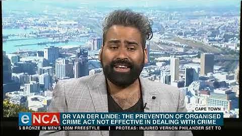 Expert says Organised Crime Act - not effective