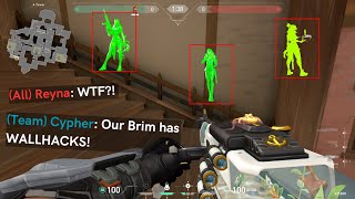 POV: Your team thinks you have WALLHACKS!