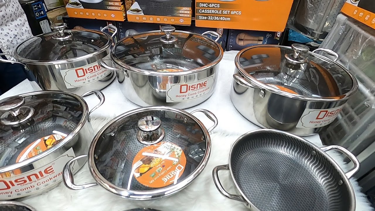 কম বাজেটে🔥অরিজিনাল ডিজনি হানিকম্ব কুকওয়্যার সেট | Disnie Honeycomb Cookware set price in bd.