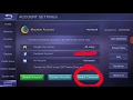 how to create new account in mobile legends