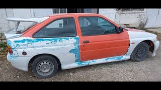 Make your own Ford Escort Cosworth replica Project Part 9 / Installation of upper rear spoiler