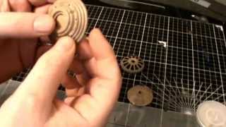 AMT 1/3300 Scale Clear Plastic DS9 Space Station Build Up Part 2