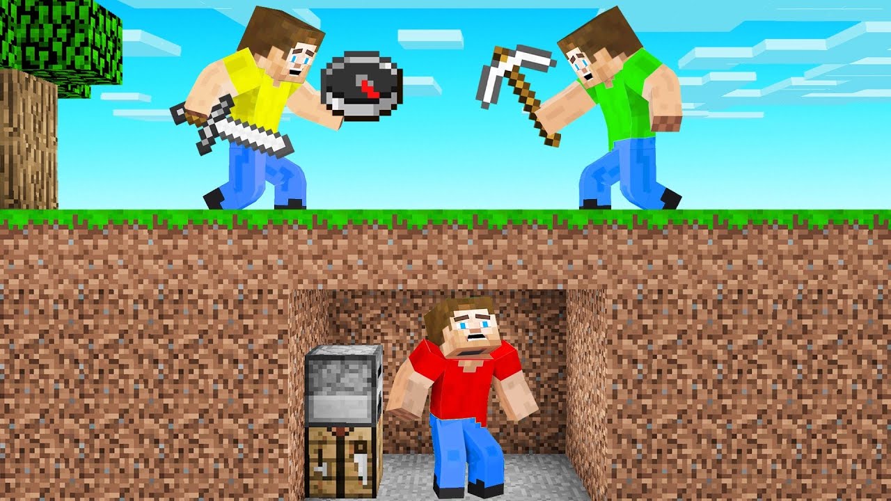 Speedrunner VS Hunters Challenge! (Minecraft)