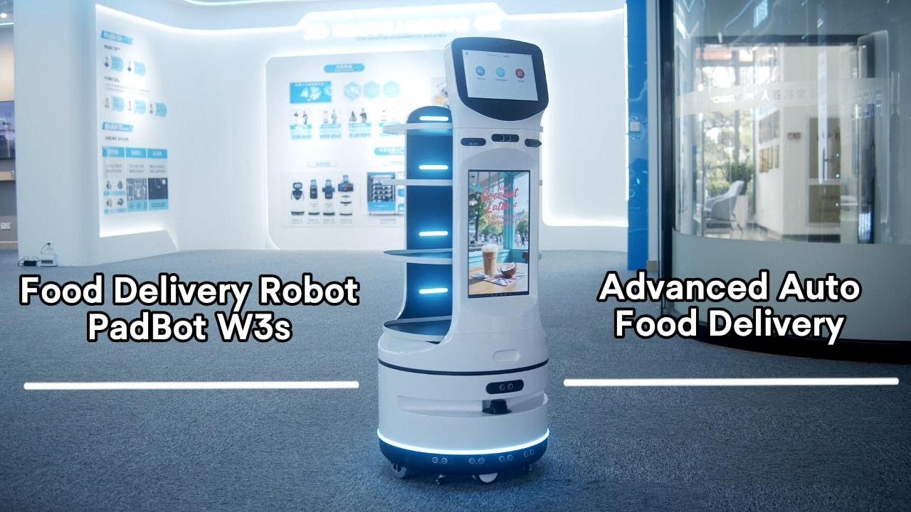 PadBot Robot | PadBot Food Delivery W3s Function Video - YouTube