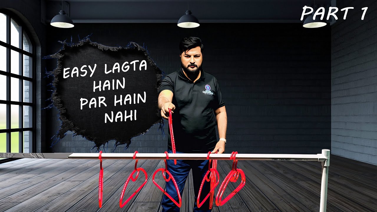 10 Me Se 5 Hangers Stand Me Hang? 😲 | Impossible Hanger Challenge| Episode No.12 Part-1