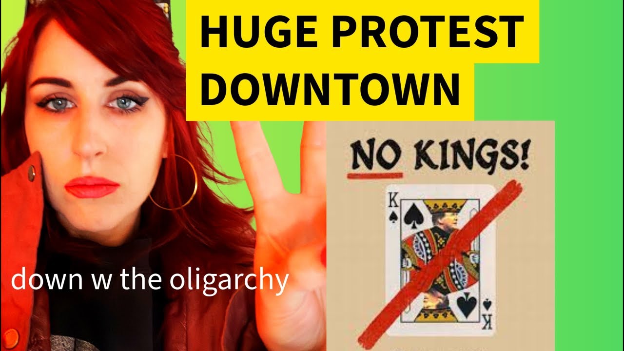 GRWM 4 NO KINGS PROTEST downtown New Haven hi 👋 - YouTube