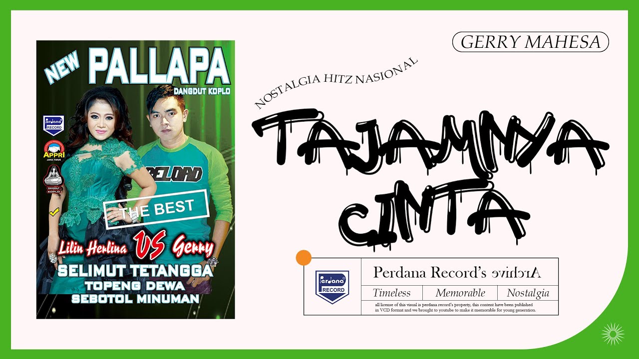 Gerry Mahesa - Tajamnya Cinta - New Pallapa (Official Music Video)