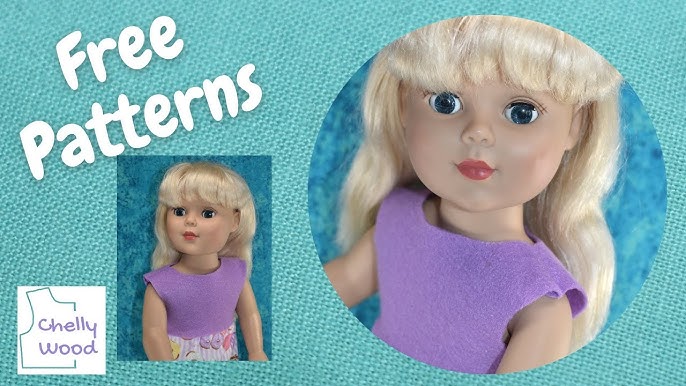 DIY Barbie doll clothes - a video sewing tutorial plus free printable  patterns