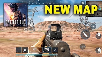 Battlefield Mobile Alpha - New Map TRINITY MARK Gameplay