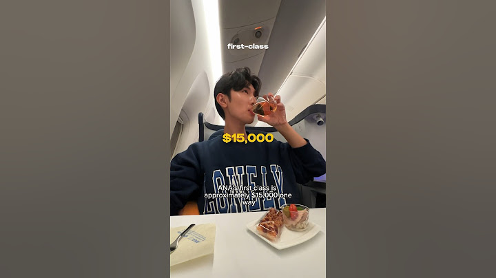 ANA first-class vs. business-class flight review